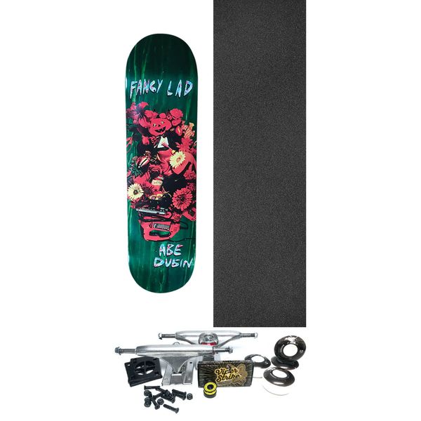 Fancy Lad Skateboards Abe Dubin I Spy Skateboard Deck - 8.5" x 32" - Complete Skateboard Bundle
